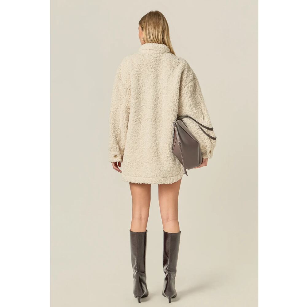 English Factory OVERSIZED SHERPA JACKET